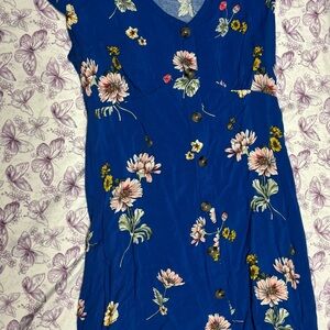 Aeropostale Blue Floral Dress